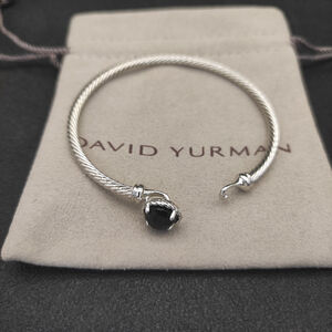 David Yurman 3mm Black Diamond Bracelet